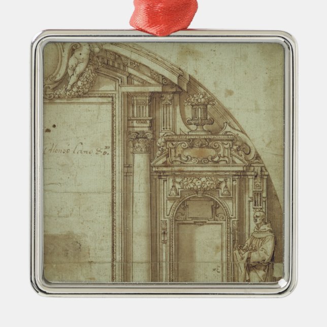 Ornamento De Metal Estudo arquitectónico (Frente)