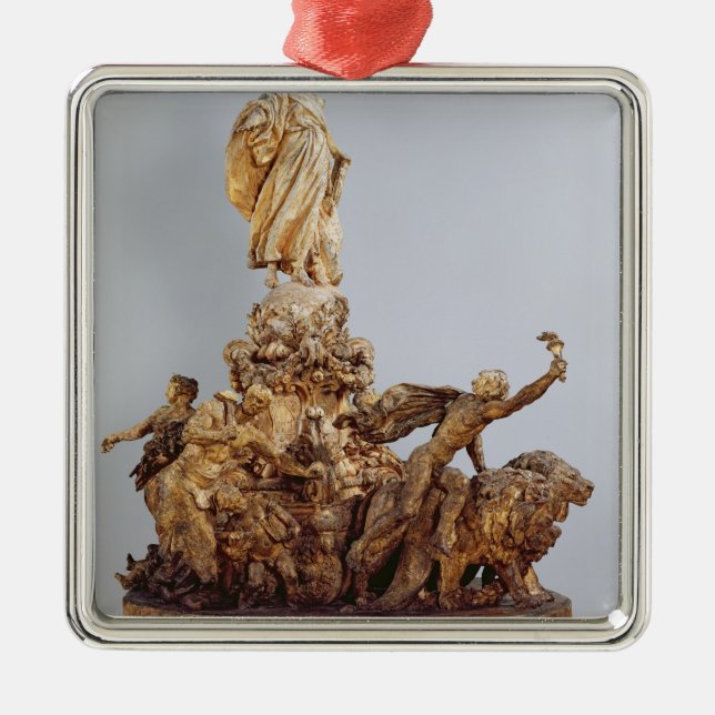 Ornamento De Metal Estudo para Triumph da república (Frente)