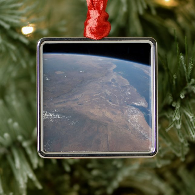 Ornamento De Metal Etiópia E Parte Do Mar Vermelho (Árvore)