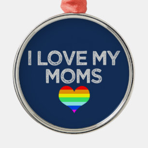 Ornamento De Metal Eu amo minha irmã e sua esposa direitos gays lésbi