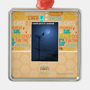 Ornamento De Metal Eu poderia obtê-lo se eu quis