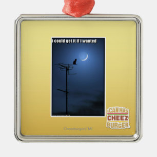 Ornamento De Metal Eu poderia obtê-lo se eu quis