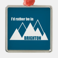 Eu Preferiria Estar Em Brighton Utah Montanha