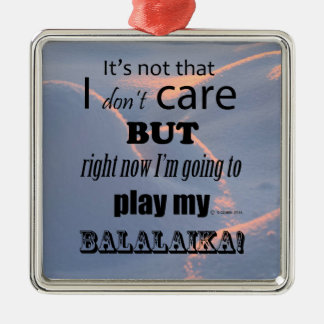 Ornamento De Metal Eu Prefiro Balalaika