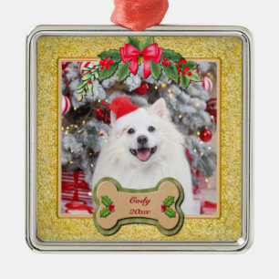 Ornamento De Metal Eu Te Amo Muito Natal Presente Personalizado Para