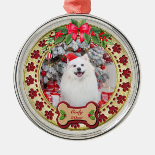 Ornamento De Metal Eu Te Amo Muito Natal Presente Personalizado Para
