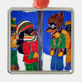 ORNAMENTO DE METAL "EU TRIPLO DOXIE TE ODEIO"