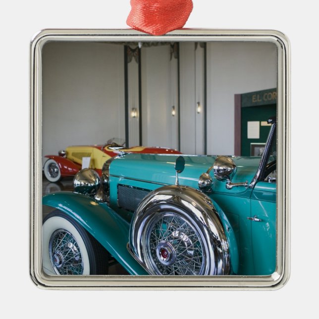 Ornamento De Metal EUA, Indiana, castanho-aloirado: (Frente)