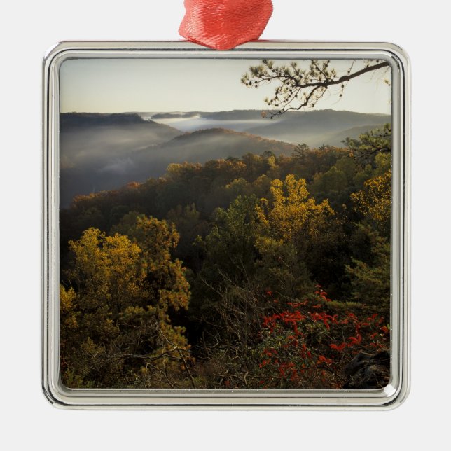 Ornamento De Metal EUA, Kentucky. Floresta Nacional Daniel Boone. (Frente)