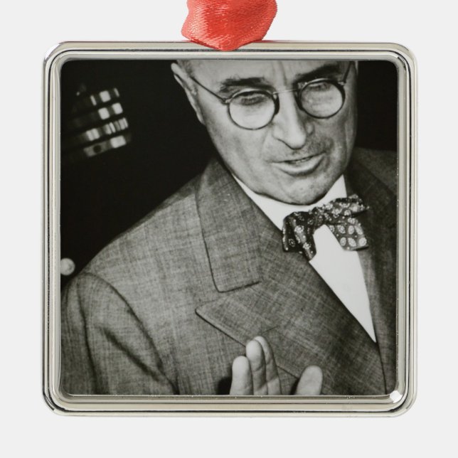 Ornamento De Metal EUA, Missouri, independência, Truman presidencial (Frente)