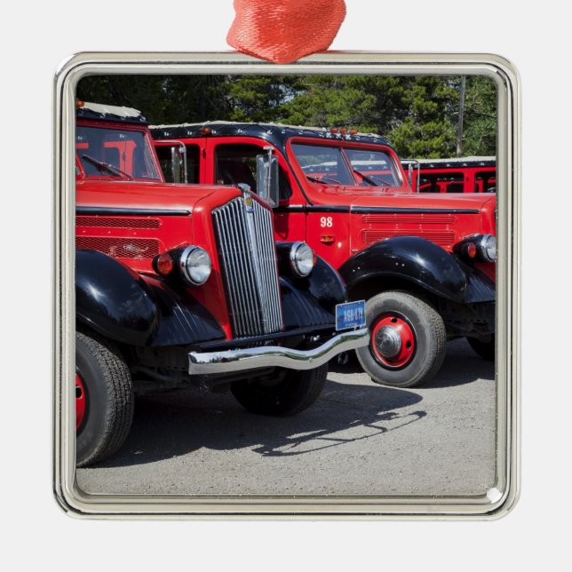 Ornamento De Metal EUA, Montana, parque do leste da geleira, entrada (Frente)