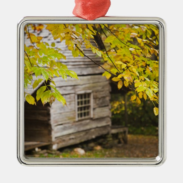 Ornamento De Metal EUA, Tennessee, Gatlinburg. Enfumaçado Excelente (Frente)