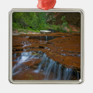 Ornamento De Metal EUA, Utah, Parque Nacional de Zion. Cênico a parti