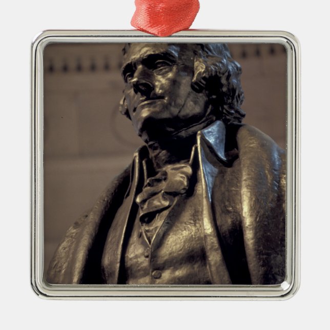 Ornamento De Metal EUA, Washington DC. Memorial Thomas Jefferson. (Frente)