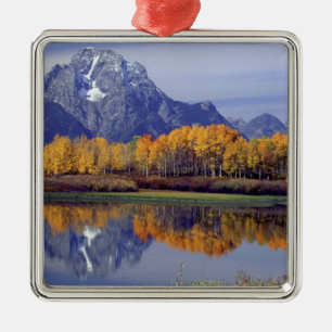 Ornamento De Metal EUA, Wyoming, Parque Nacional Grand Teton. Mt.