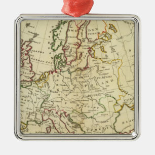 Ornamento De Metal Europa 33