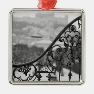 Ornamento De Metal Europa, Áustria, Salzburgo. Vista da Cidade Antiga