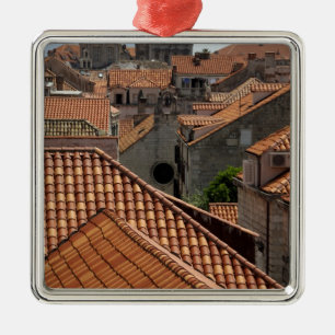 Ornamento De Metal Europa, Croácia. Cidade medieval amuralhada de 2