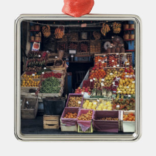 Ornamento De Metal Europa, Itália, área de Veneza. Frutas coloridas e