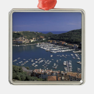 Ornamento De Metal Europa, Itália, Toscana, Porto Ercole, Vista de