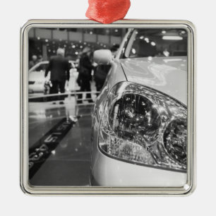 Ornamento De Metal Europa, Suíça, Genebra. Salão do Automóvel de Gene