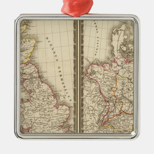 Ornamento De Metal Europe Central England Alemanha (Frente)