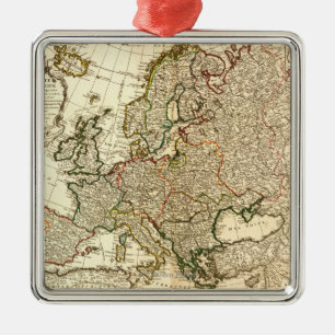 Ornamento De Metal EuropePanoramic MapEurope 2