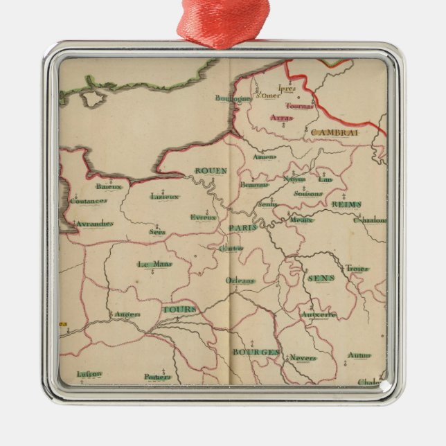 Ornamento De Metal Evechez, France (Frente)