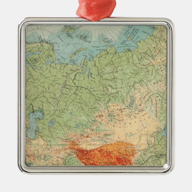 Ornamento De Metal Exame de 8485 Ásia (Frente)