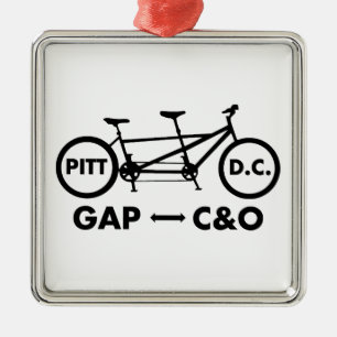 Ornamento De Metal Excelente Alegadamente Passagem C&O Canal Towpath