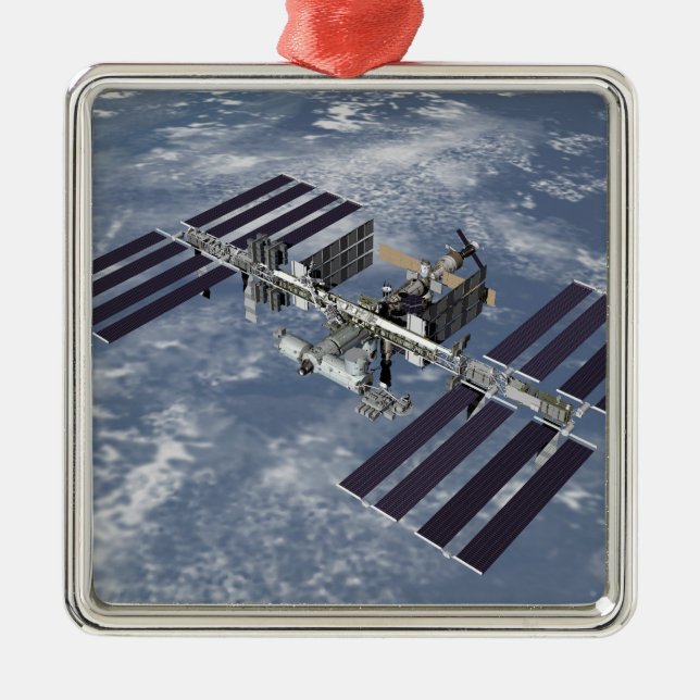 Ornamento De Metal Exibição 2 gerada por computador (Frente)