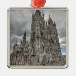 Ornamento De Metal Exterior da Basilica em Quito, Equador