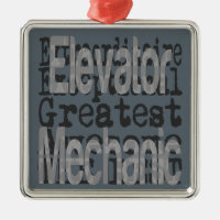 Extraordinário mecânico do elevador
