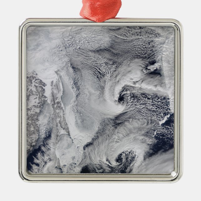 Ornamento De Metal Extremo Leste da Rússia (Frente)