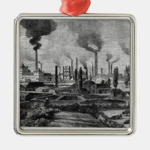 Ornamento De Metal Fábrica do Sr. Krupp em Essen, Alemanha