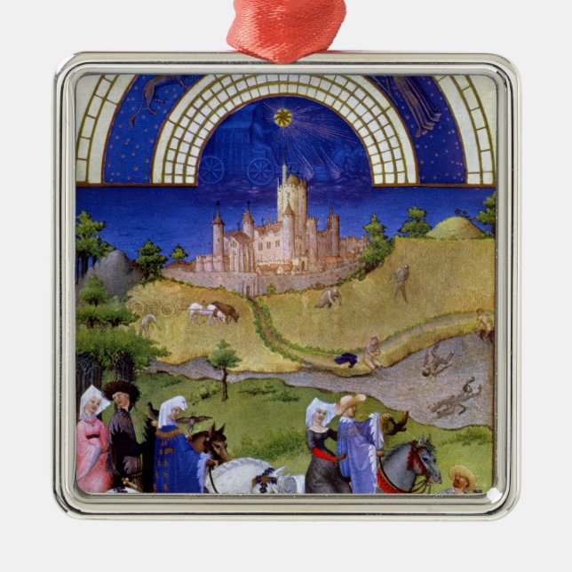 Ornamento De Metal Fac-símile de agosto: Hawking (Frente)