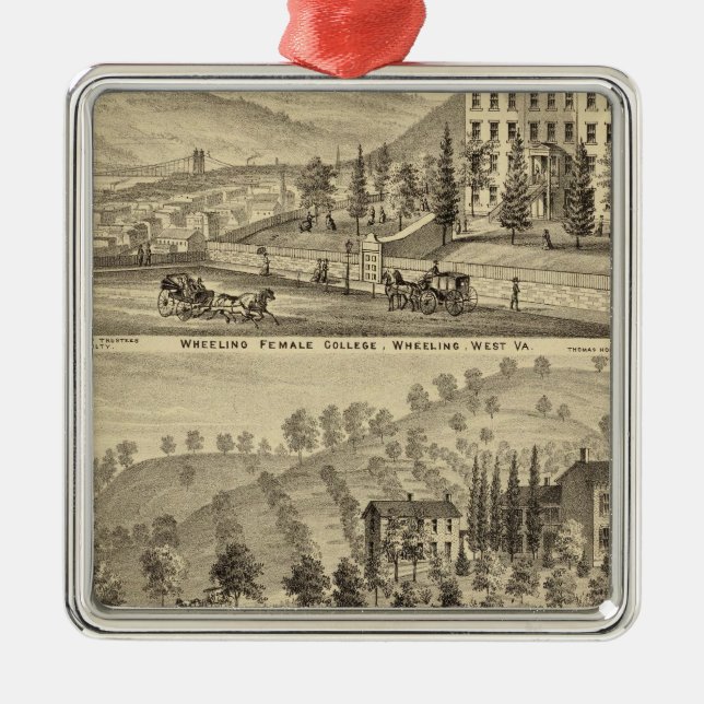 Ornamento De Metal Faculdade de Rodas, Rodas (Frente)