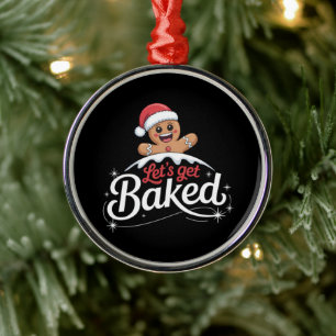Ornamento De Metal Família do Homem de Biscoito de Gengibre de Natal