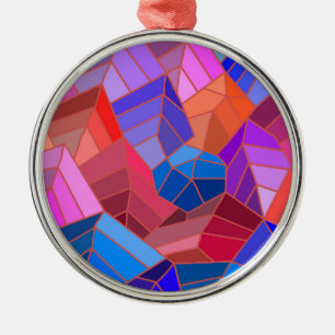 Ornamento De Metal Fantasy Mounains View do Céu