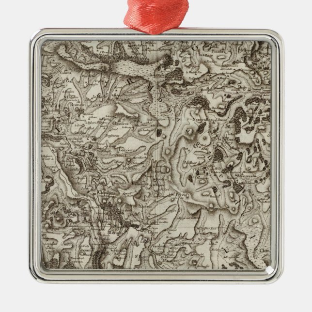 Ornamento De Metal Farinha do santo (Frente)