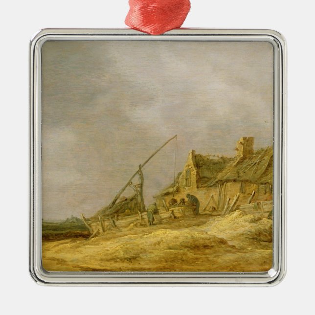 Ornamento De Metal Farmstead, 1632 (Frente)
