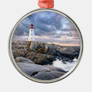 Ornamento De Metal Farol da angra de Peggy
