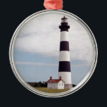 Ornamento De Metal Farol de Bodie Island<br><div class="desc">Farol de Bodie Island</div>