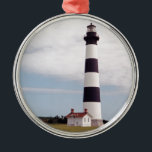 Ornamento De Metal Farol de Bodie Island<br><div class="desc">Farol de Bodie Island</div>