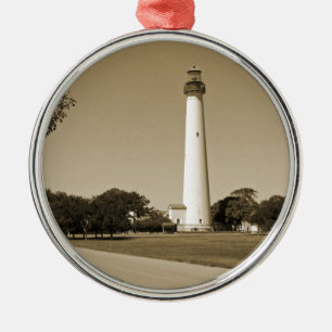 Ornamento De Metal Farol de Cabo maio