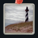 Ornamento De Metal Farol de Cape Hatteras<br><div class="desc">Farol de Cape Hatteras</div>