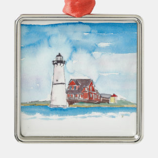 Ornamento De Metal Farol Long Island de Montauk
