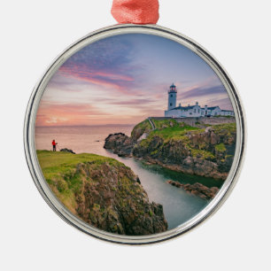Ornamento De Metal Farol principal Donegal de Fanad, Ireland