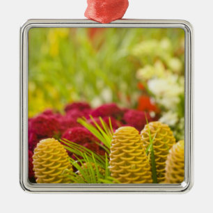 Ornamento De Metal Feira semanal de frutas e legumes na sexta-feira.