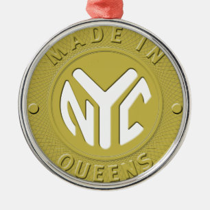 Ornamento De Metal Feito em Nova York Queens